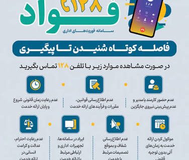 سامانه فواد | سامانه فوریت های اداری